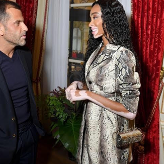 Winnie Harlow Wears OKHTEIN at PFW