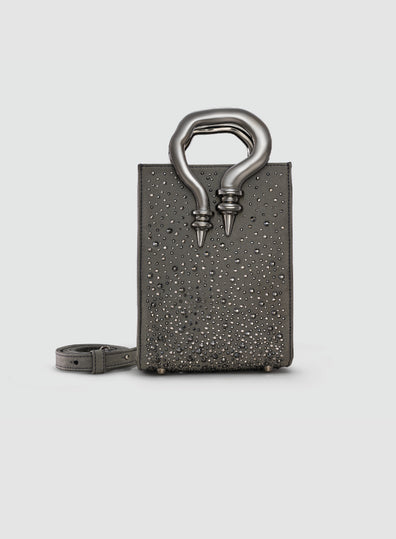 Crystal Malleable Mini Shopper