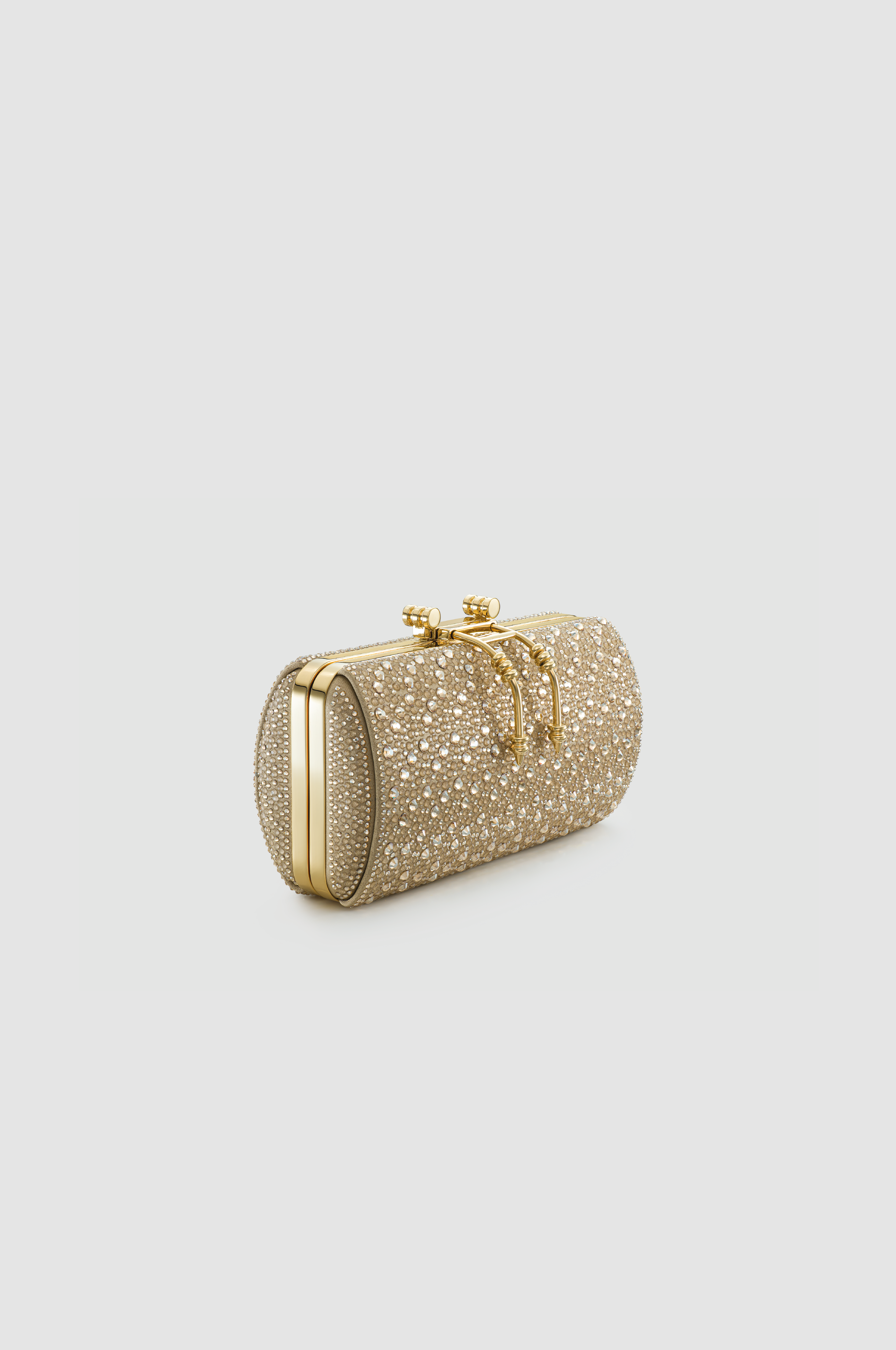 SOIREE CRYSTAL CLUTCH	GOLD CRYSTALS