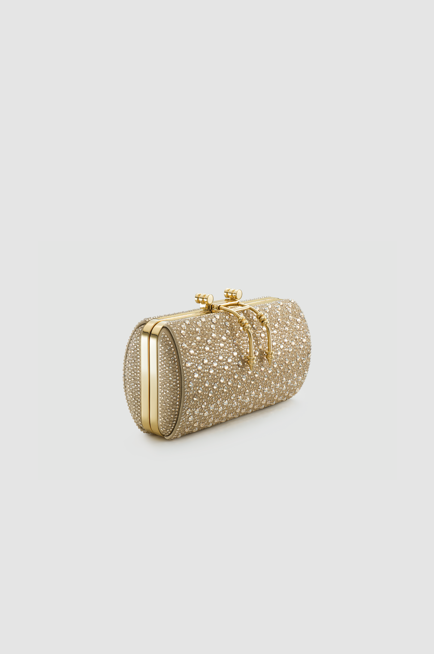 SOIREE CRYSTAL CLUTCH	GOLD CRYSTALS