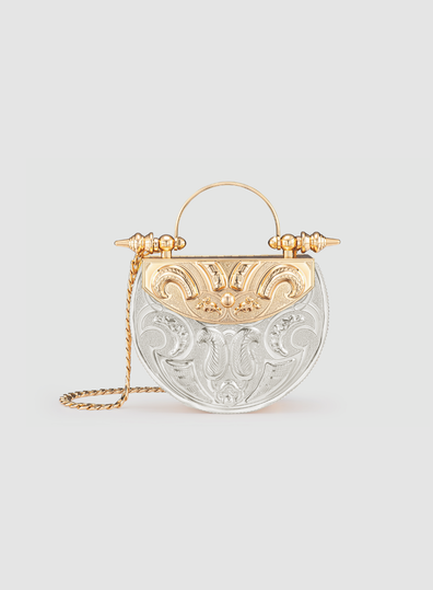 Palmette Oval Minaudiere