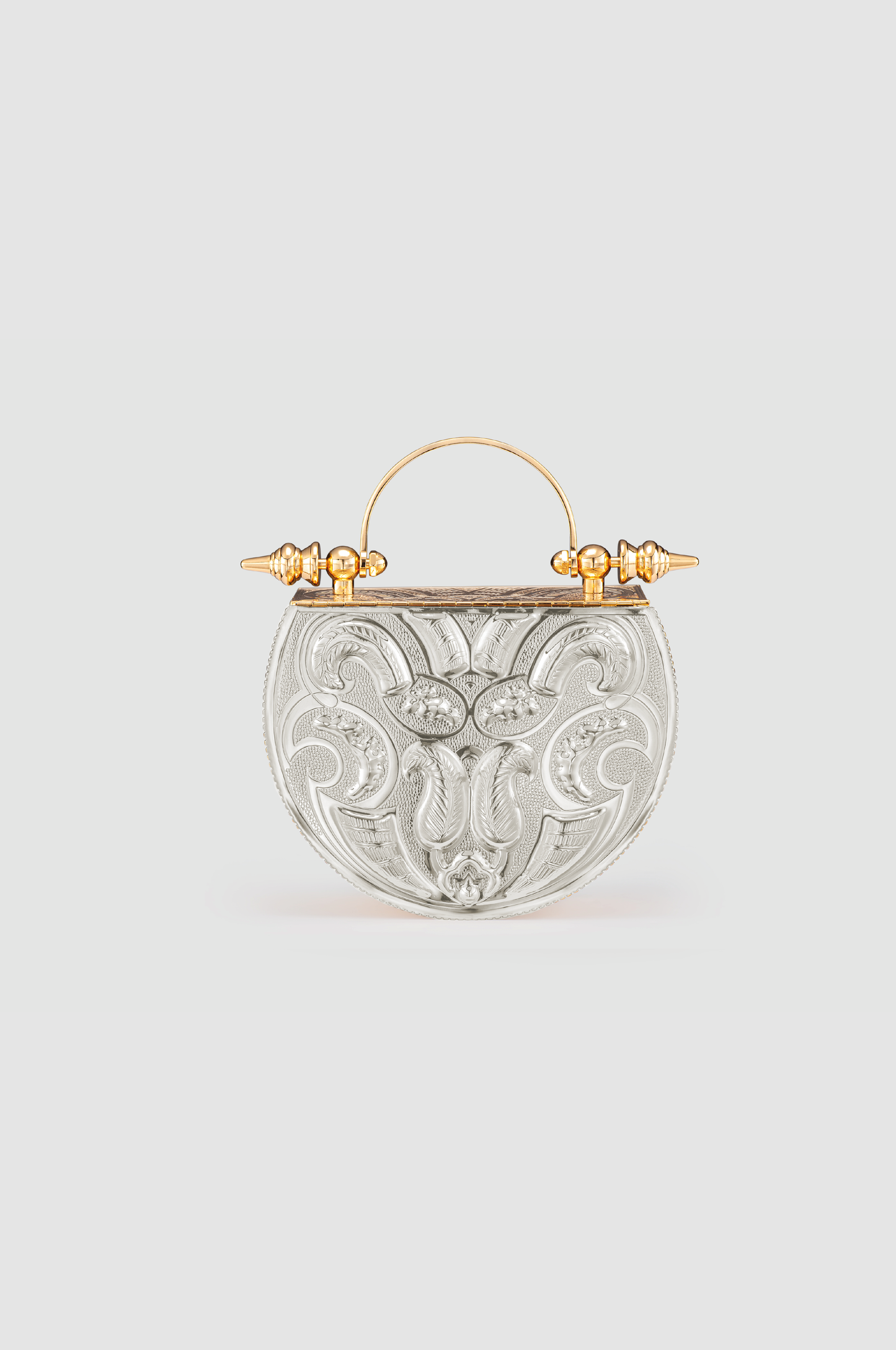 Palmette Oval Minaudiere