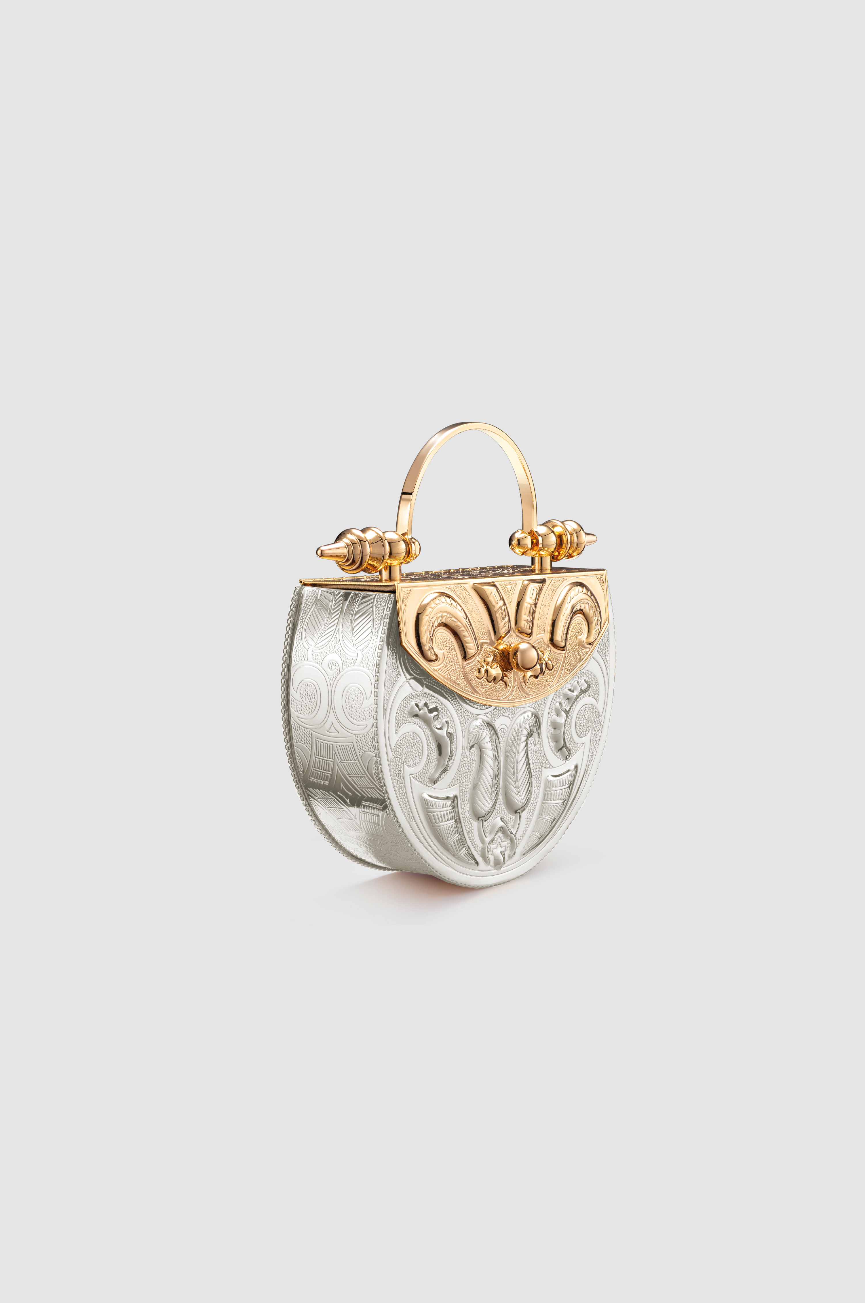 Palmette Oval Minaudiere