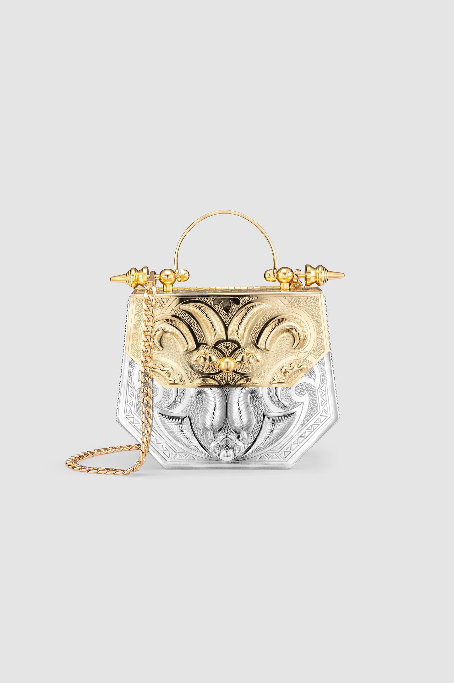 Palmette Hexagon Minaudiere