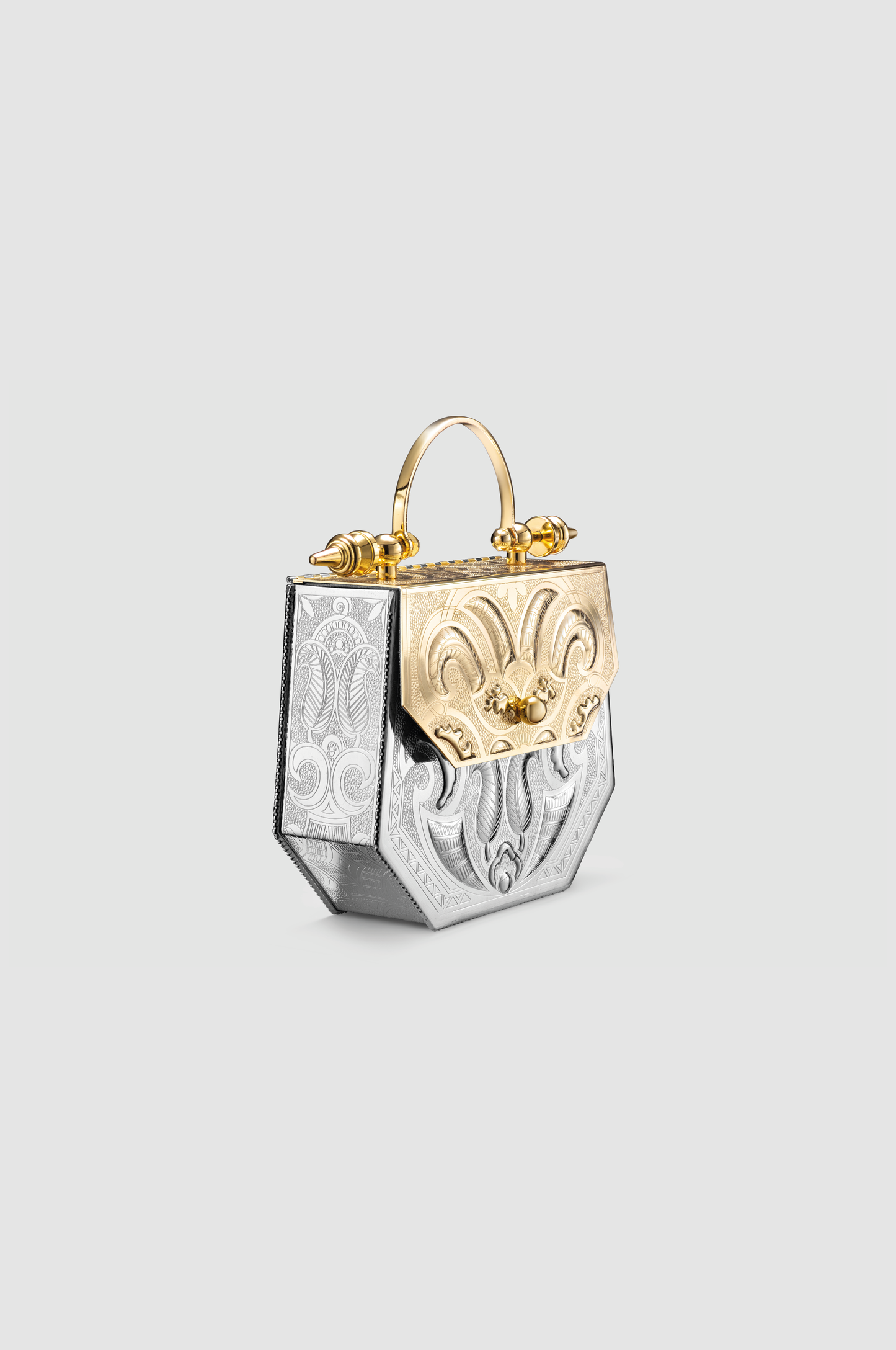 Palmette Hexagon Minaudiere