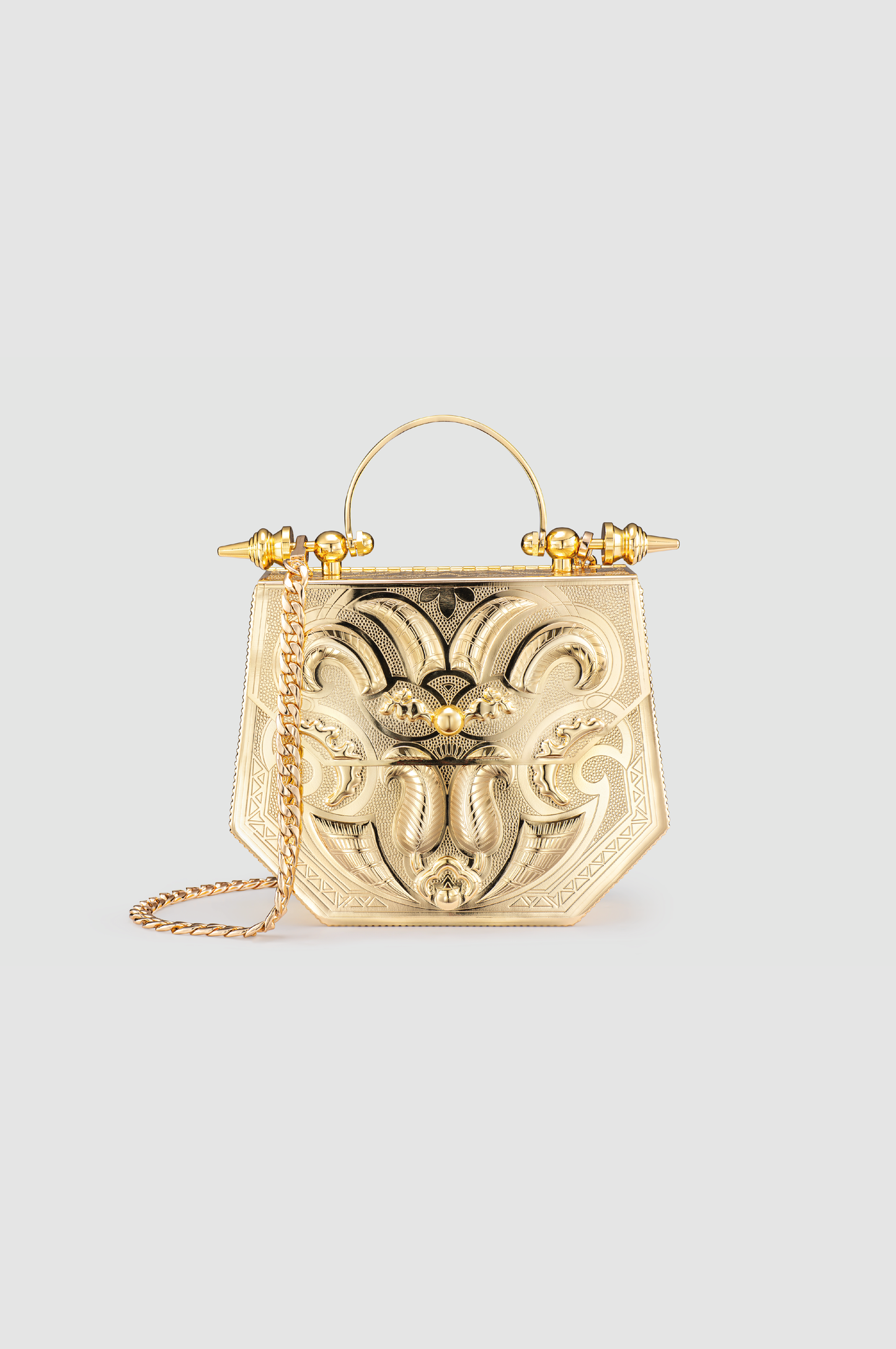 Palmette Hexagon Minaudiere