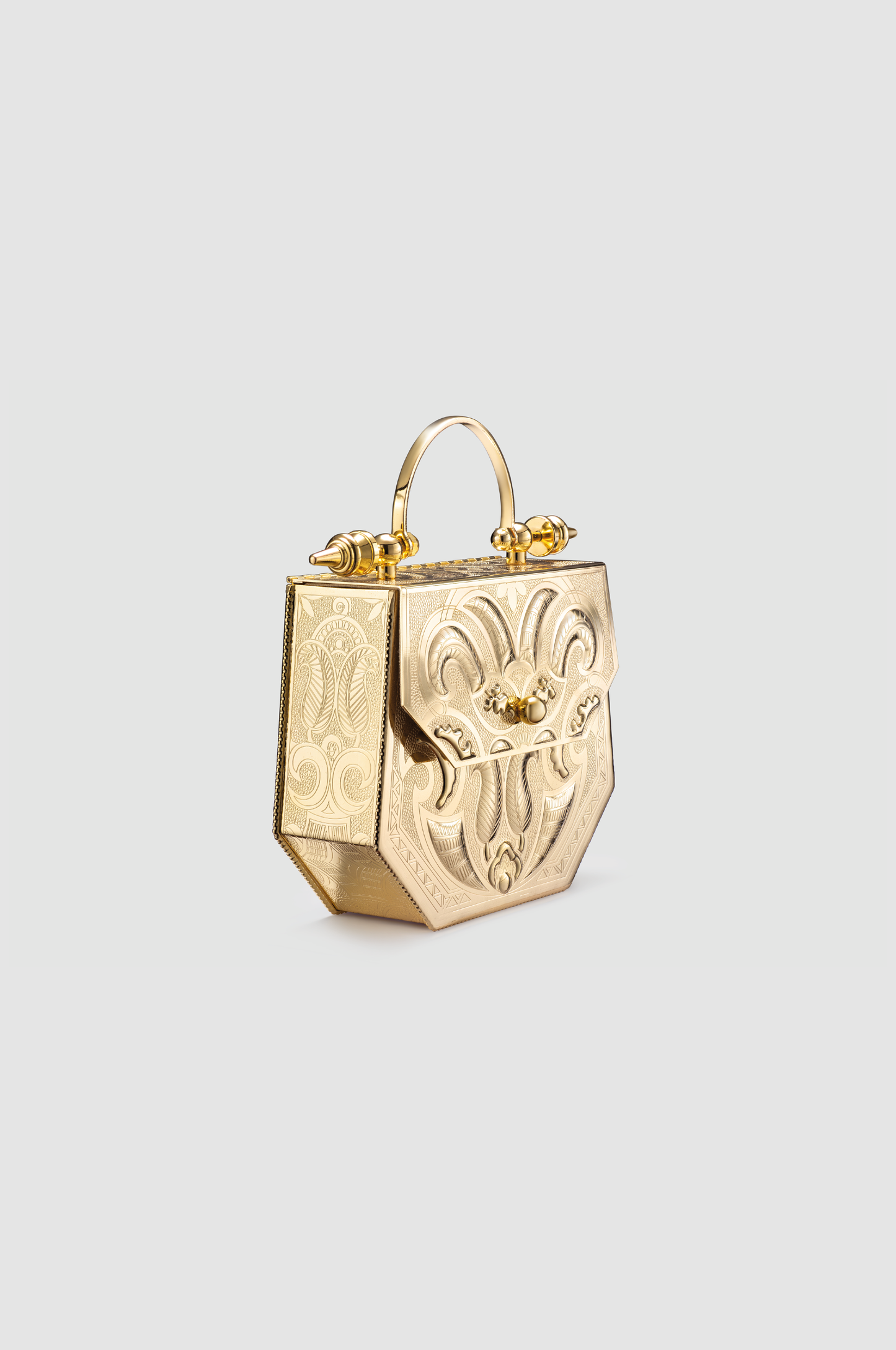 Palmette Hexagon Minaudiere