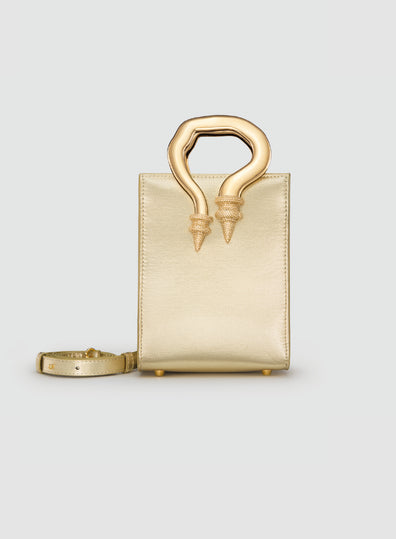 Encrusted Malleable Mini Shopper