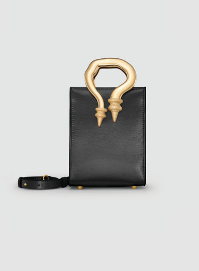 Encrusted Malleable Mini Shopper
