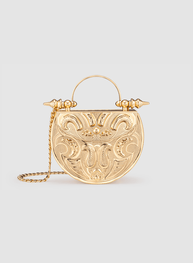 Palmette Oval Minaudiere