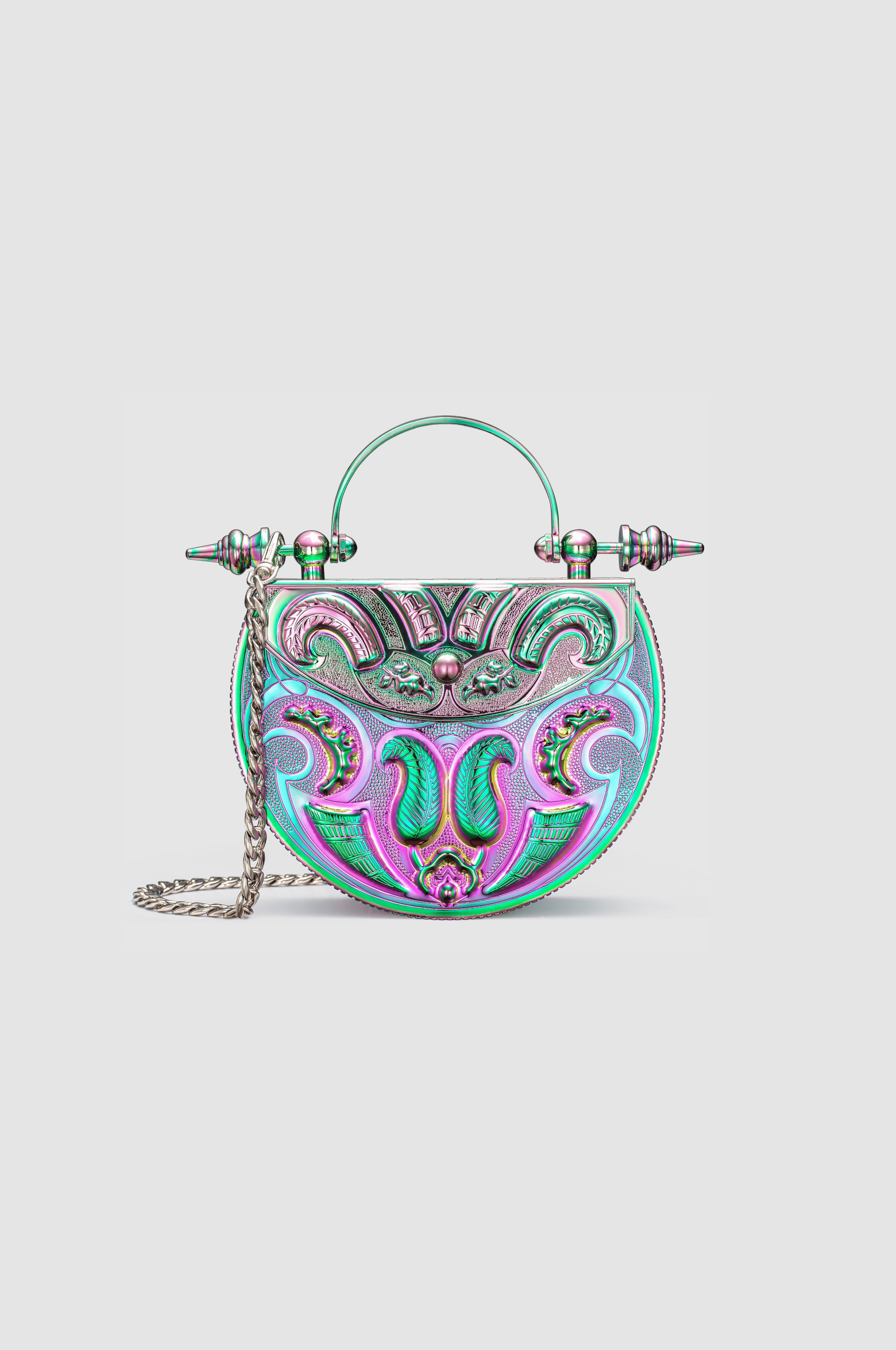 Palmette Oval Minaudiere