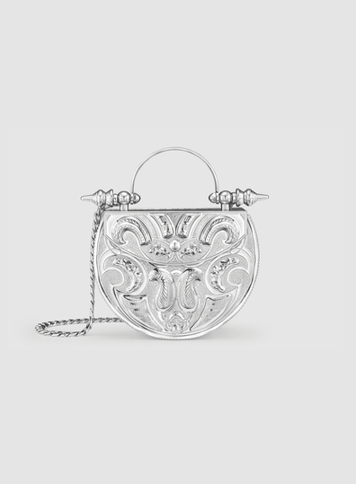 Palmette Oval Minaudiere